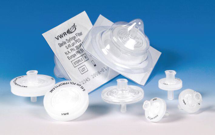 vwr 针头式滤器 有PP，PTFE或尼龙滤膜