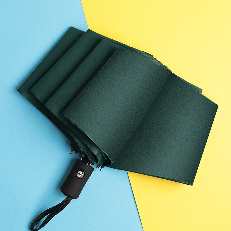 Sunny Umbrella Mori department Dual-purpose male folding retro simple to customize logo day series shade anti-UV sunshade female