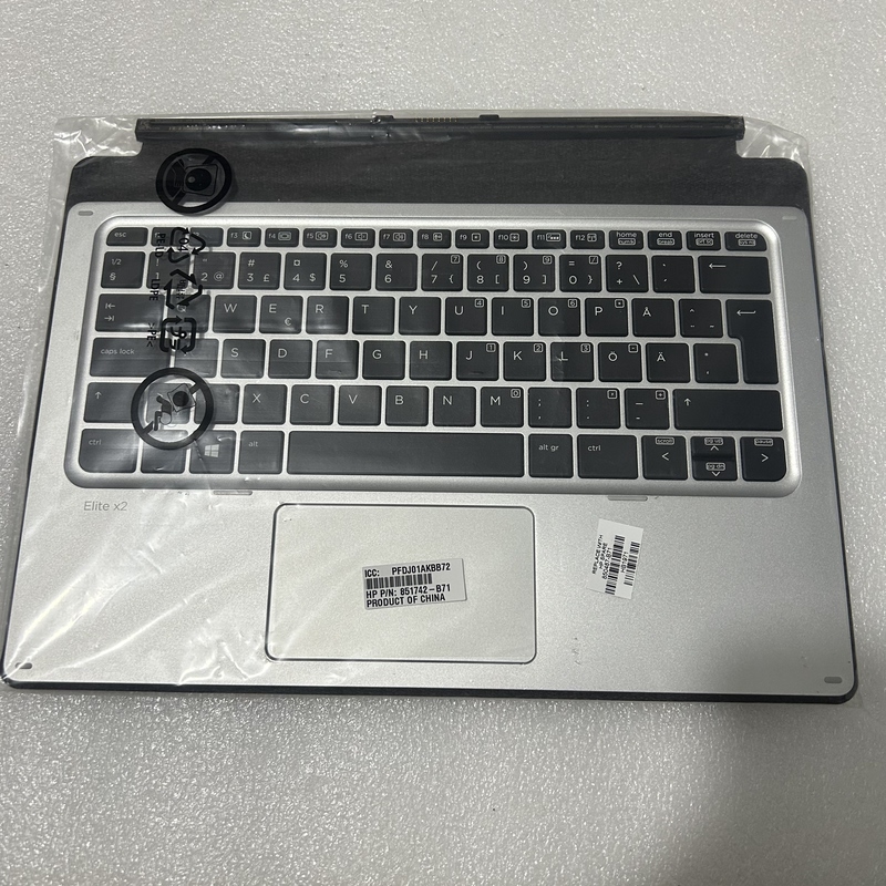 Suitable for Hp Elite X2 1012 G1 Keyboard Tablet Dock Magnetic Attachment Foreign Language Version Large Enter Key Suitable for Hp Elite X2 1012 G1 Keyboard Tablet Dock Magnetic Attachment Foreign Language Version Large Enter Key