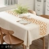 khăn trải bàn lớp học TableCloth Vải Nhật Bản cotton, cotton, vải lanh nhỏ hình chữ nhật tươi hình chữ nhật cửa hàng phòng hộ gia đình Net Red Ins vải làm khăn trải bàn khăn trải bàn sự kiện Khăn trải bàn