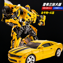  Deformed toy autobot King Kong Chevron Bumblebee BB01 alloy enlarged version of the robot model hand-made