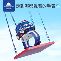 Kindergarten Watch Toy Small Car Children With Music Lights Cultured Time To Watch Birthday Presents Boy Girl