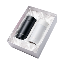 Life story couple water cup a pair of creative tea separation thermos cup pair cup set Gift Box Cup gift