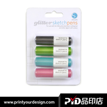 Product printing shop-Silhouette four color bright pink color pen