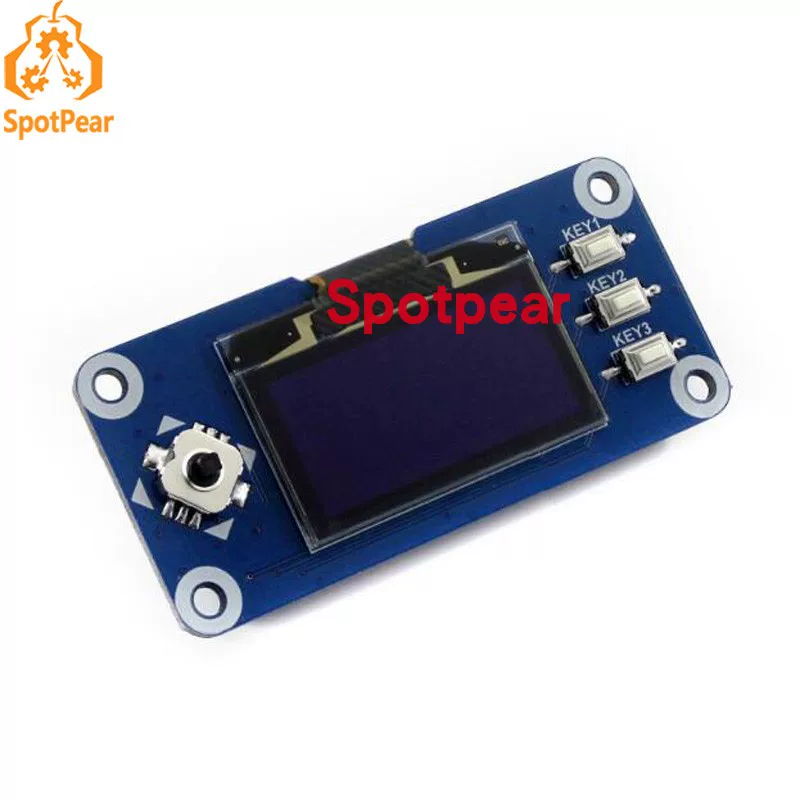 Улучшение платы OLED 1.3 дюйма, посвященная Raspberry Pi 1.3 дюйма OLED HAT синий дисплей
