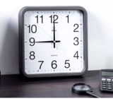 Deli 8832 часы настенные часы гостиная круглая творческие часы висеть простые современные дома безмолвные электроники