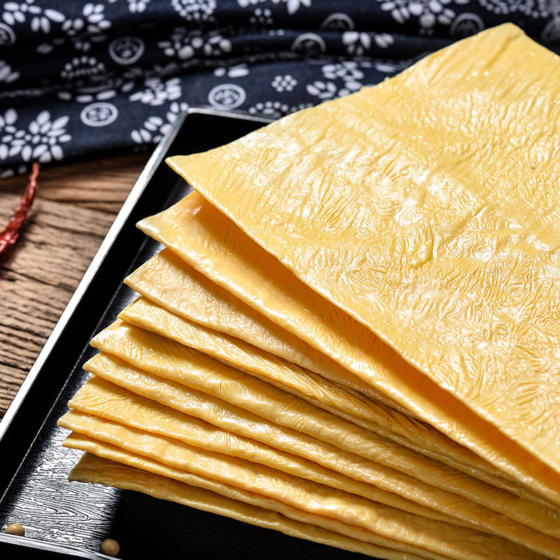 Bean Curd Peel Yunnan Handmade Bean Peel Curd Leather Dried Goods 500g Bags Of Bean Oil Leather Perishable Bamboo Hot Pot Cold Mixed Dish