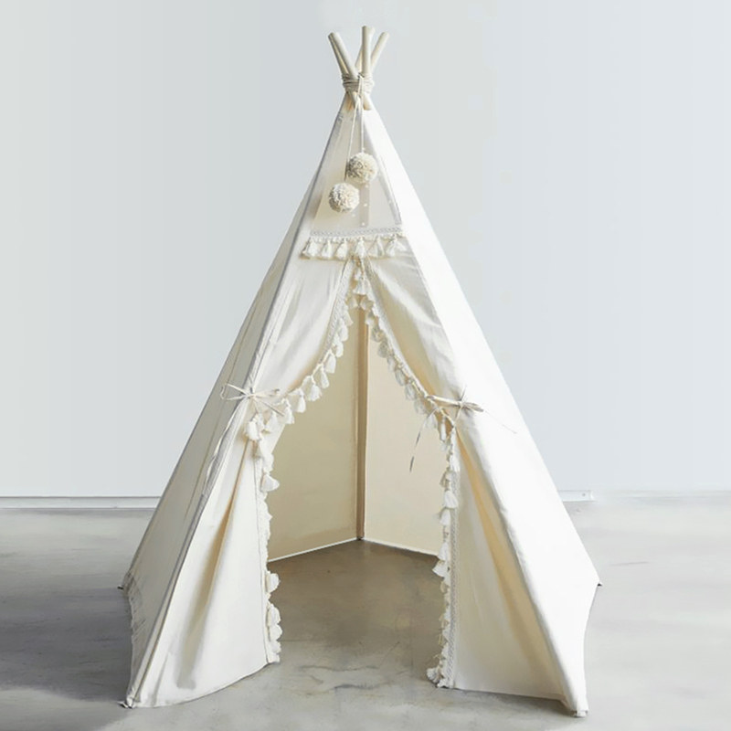 Small Tree Buds Children's House Tent Indoor Ins Baby Princess Girl Boy Balcony Family Game House Can Sleep