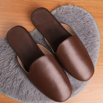 5 Star Small Lambskin Slippers Home Genuine Leather Indoor handmade Bull Fascia Bottom Spring Autumn Seasons Bedroom Home Slippers