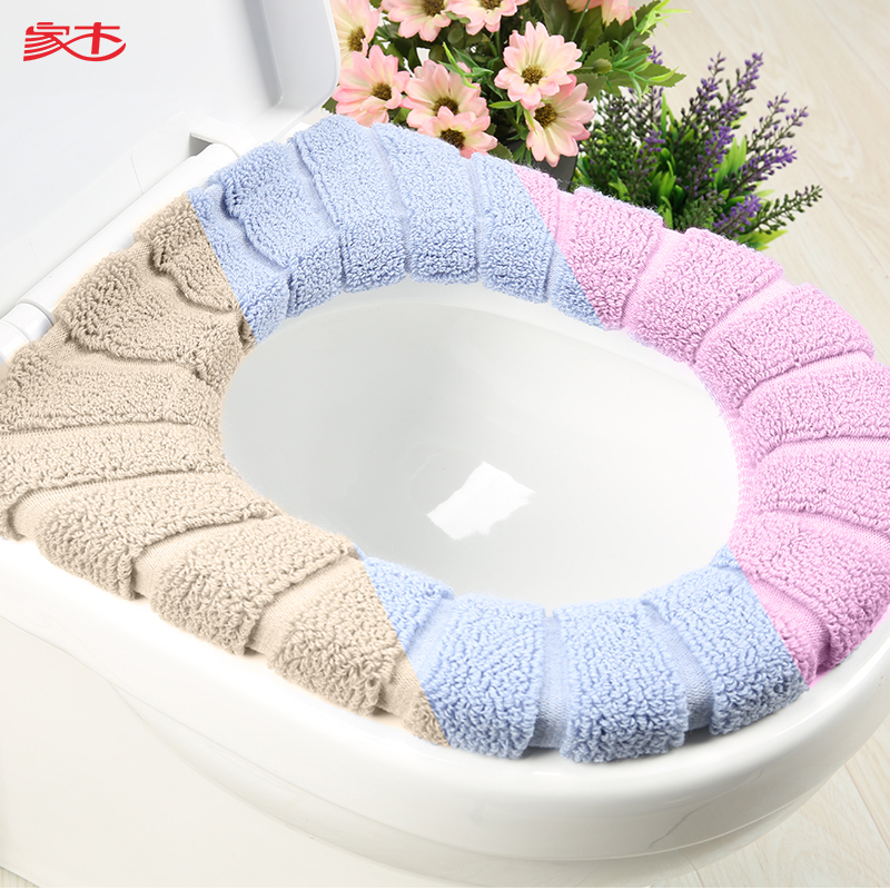 Toilet seat cushion washer Autumn and winter seat cover general ... Toilet seat cushion washer Autumn and winter seat cover general ...