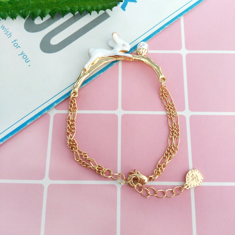 Thanh Đảo, trang sức Nhật Bản và Hàn Quốc, tuổi thơ như trẻ con, chú thỏ dễ thương, vòng tay đẹp, trang sức vòng đeo tay phong thủy