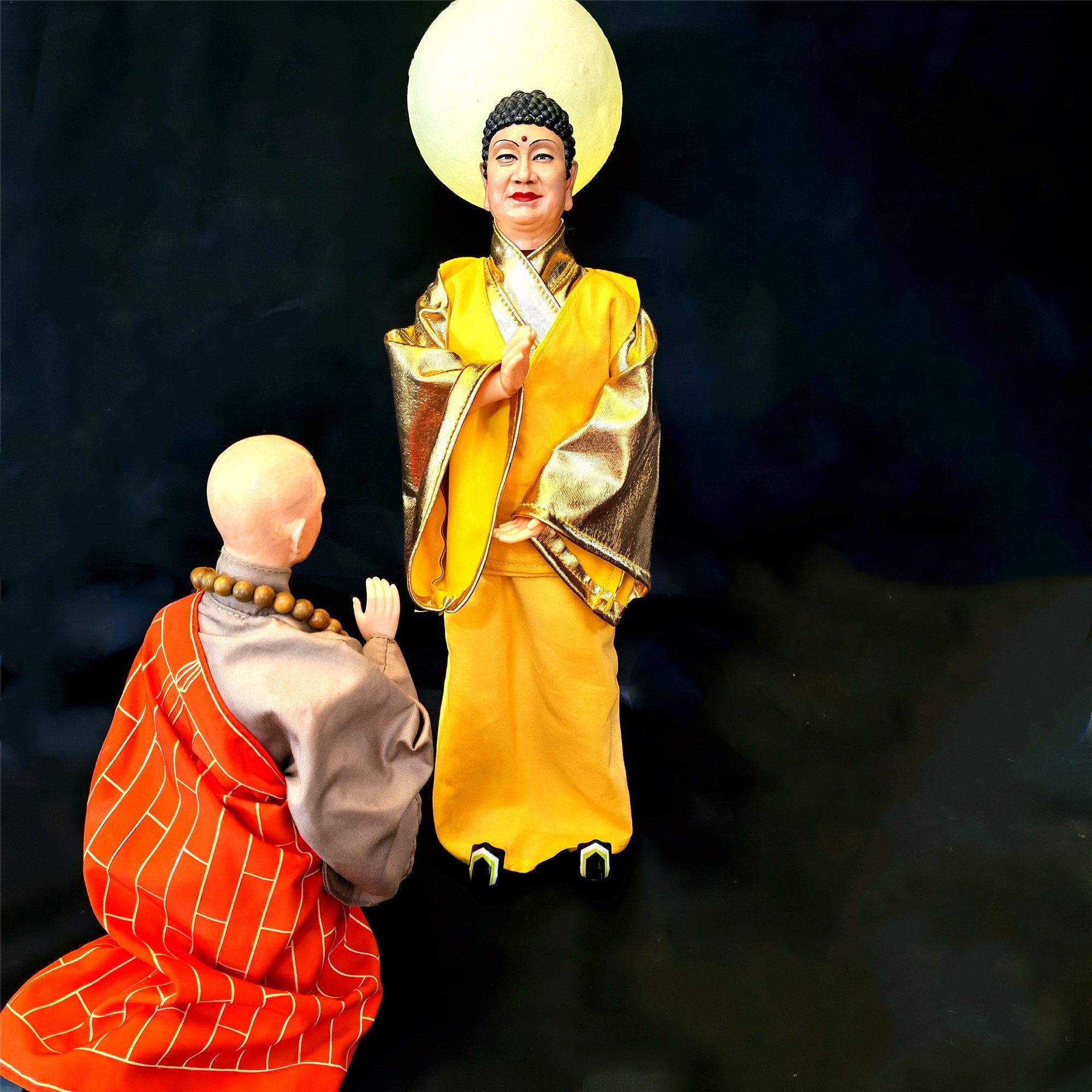 西游记如来佛祖1:6手办,穿越经典神像的信仰之礼_手办_淘宝游戏网