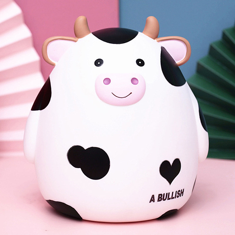 Great Capacity Creative Zodiac Deposit Money Deposit Money Cylinder Children Girl Girl Cute Anti-Fall Net Red Brief About Modern Personality