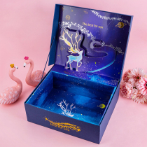 Creative empty packaging ins Wind to send girlfriend girl heart with hand gift pink surprise birthday gift size gift box