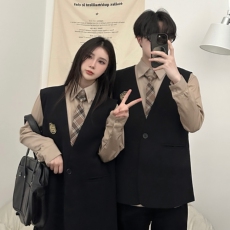 Школьная форма 韩版毕业班服长裙套装日系学院风初中高中学生春季运动会合唱校服