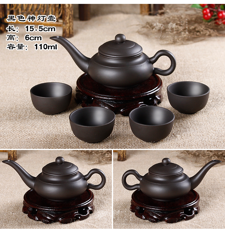 Yixing đầy đủ handmade Zhu bùn ấm trà Xi Shi nồi đá scoop lọc bong bóng nhỏ ấm trà bộ trà gốm hoa ấm trà