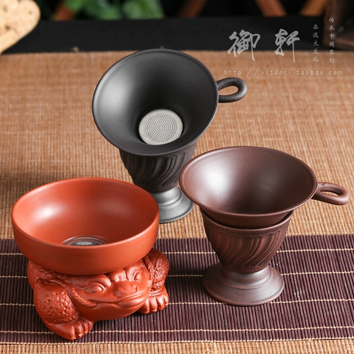 Керамический чайный сервиз с аксессуарами из нержавеющей стали, воронка, фильтр