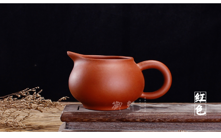 Yi Ore Mine Zisha Gongdao Cup Tea Haizi Tea Cup Male Cup Leaking Cup Cup Kung Fu Tea Set Tea Nghi lễ Phụ kiện bộ ấm pha trà