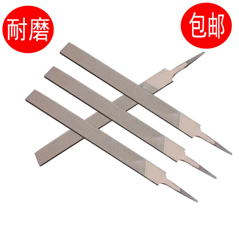 File, steel file, flat file, large plate file, medium-toothed woodworker, rubbing iron, metal grinding tool, fitter file