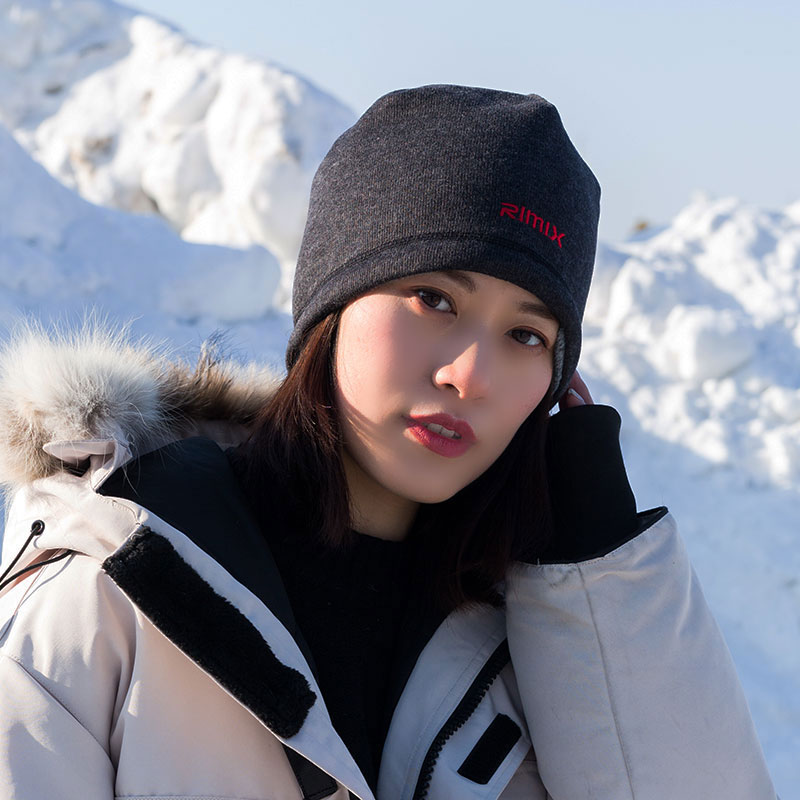 Head Hat Winter Men Outdoor Mountaineering Ski Motorcycle Ride Wind Warm Hat with Rabbit Velvet