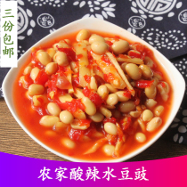 Xiangxi specialty flavor Farm-made tempeh pickle tempeh cold dishes sour appetizing meals a pound