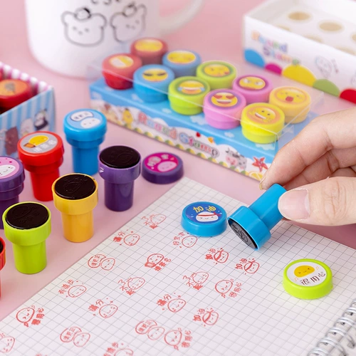 Детская мультяшная печать, награда для детского сада, подарок на день рождения