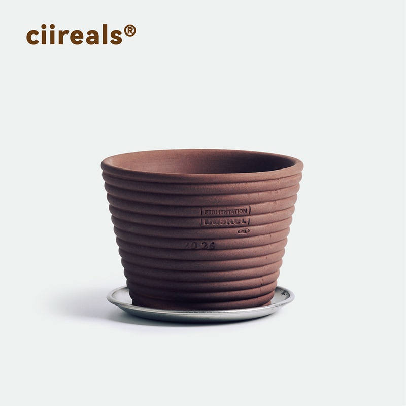 Ciireals "15Cm Oval Fermentation Basket" Flower Pot