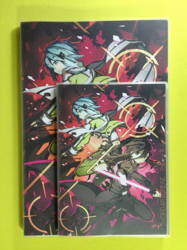 Anime anime Anime Nhật Bản xung quanh thanh kiếm Thần miền 2 viên đạn ma GGO Shino tay áo cao su hai mặt Notepad đốm - Carton / Hoạt hình liên quan hình dán