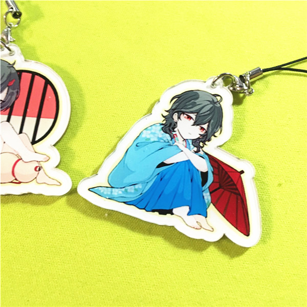 Juliet Nhật Bản thần tượng anime giấc mơ tập hợp các ngôi sao và mặt dây chuyền acrylic quái vật gió - Carton / Hoạt hình liên quan hình sticker dễ thương