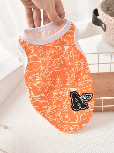 Жилетки для щенка Лето Тедди Бишон медведь маленькие щенки домашние животные увлечения гранатами и летней одеждой