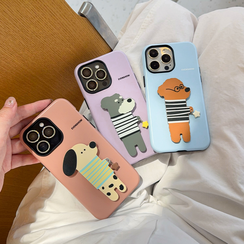 [Same Model as Zhang Xiaowan] Evenshow2026 New Phone Case with Stand Suitable for Apple Air17 Iphone16Promax15Plus14/13 Niche High-End Protective Cover