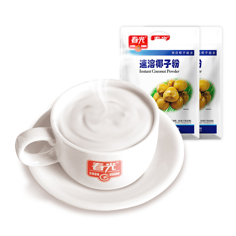 【春光食品】海南特产冲饮速溶椰子粉340g