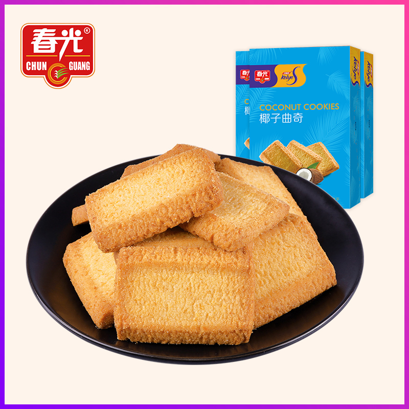 Spring Food Hainan specialty coconut cookie snack coconut coconut cookie cookie breakfast