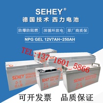 SEHEY Xili battery NPG SH65-1212V17 24 38 65 100AHUPS EPS DC screen