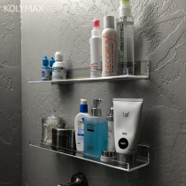 Minimal toilet shelf wall wall acrylic bathroom toilet toilet toilet mirror front frame free from punch