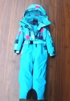 Синий плед в тон, без пояса, хлопок, утолщение.