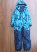 Цвет в синюю клетку в тон и хлопок