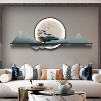 Modern Wall Wall Decoration Living Room Sofa Background Wall Mountain Shadow Wall-mounted Hotel Tea Room Decoration Light Lavish Wall Artwork