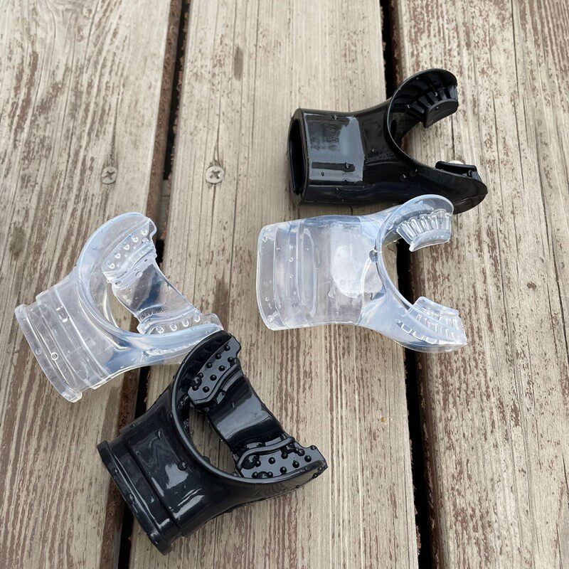 Submersible Suction Aspirator Bite Mouth Diving with Straw Mouth Gum Generic Mouth Bite Non Toxic Odorless Gel Replacement Water Lungs