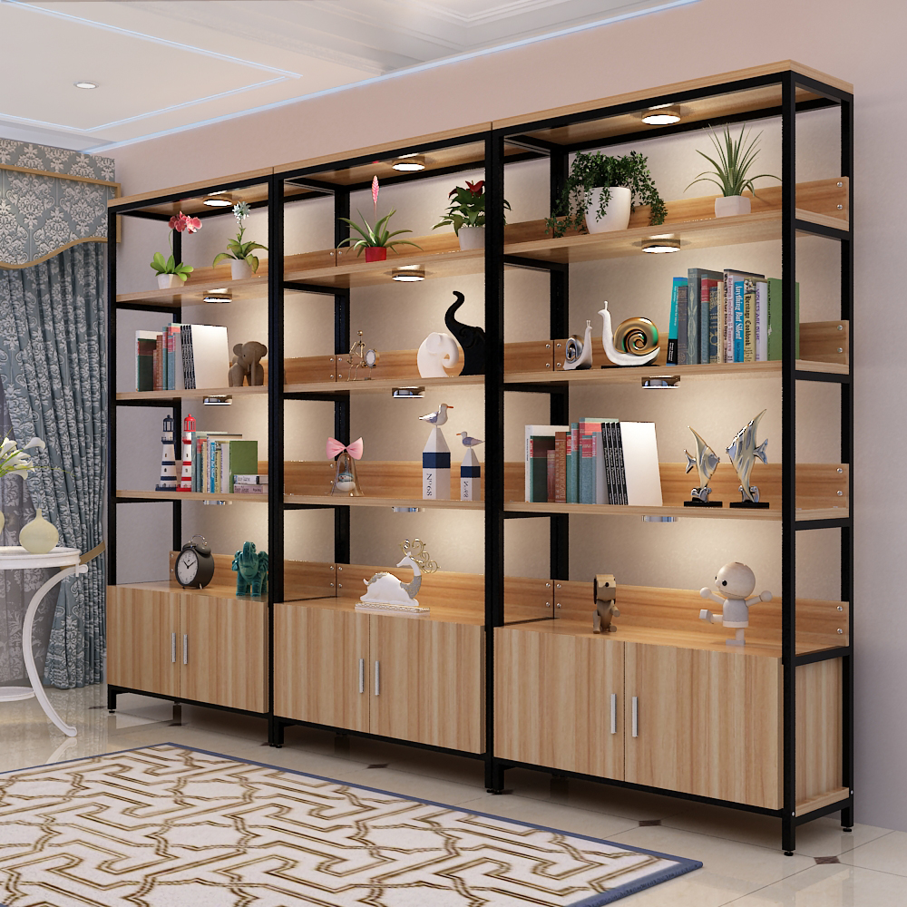 Hook Shelves Showcase Display Cabinet Display Cabinet Shelf