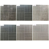 Chinese-style brick checkerboard Plaid non-slip courtyard ancient building small green red antique floor tile 600x600