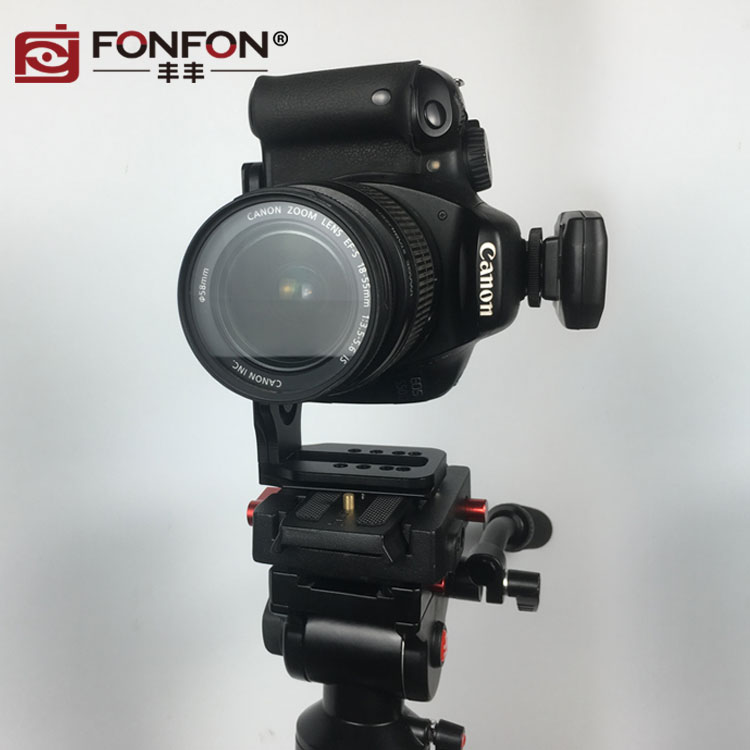 l-loại tấm phát hành nhanh chóng SLR hoàn Manfrotto dọc đầu thủy lực chuyên nghiệp lĩnh vực chung Akai giàu L130A - Phụ kiện máy ảnh DSLR / đơn nắp máy ảnh