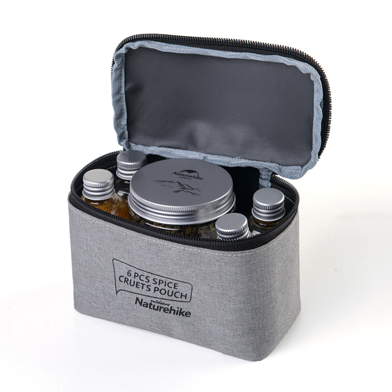 Outdoor Portable Flavoring Bottle Seasoning Box Set Picnic Solid Liquid Spice Jar Bottle Travel Picnic BBQ Supplies