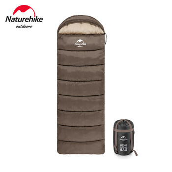Nook envelope hooded autumn and winter cold-proof camping sleeping bag Nook envelope hooded autumn and winter cold-proof camping sleeping bag