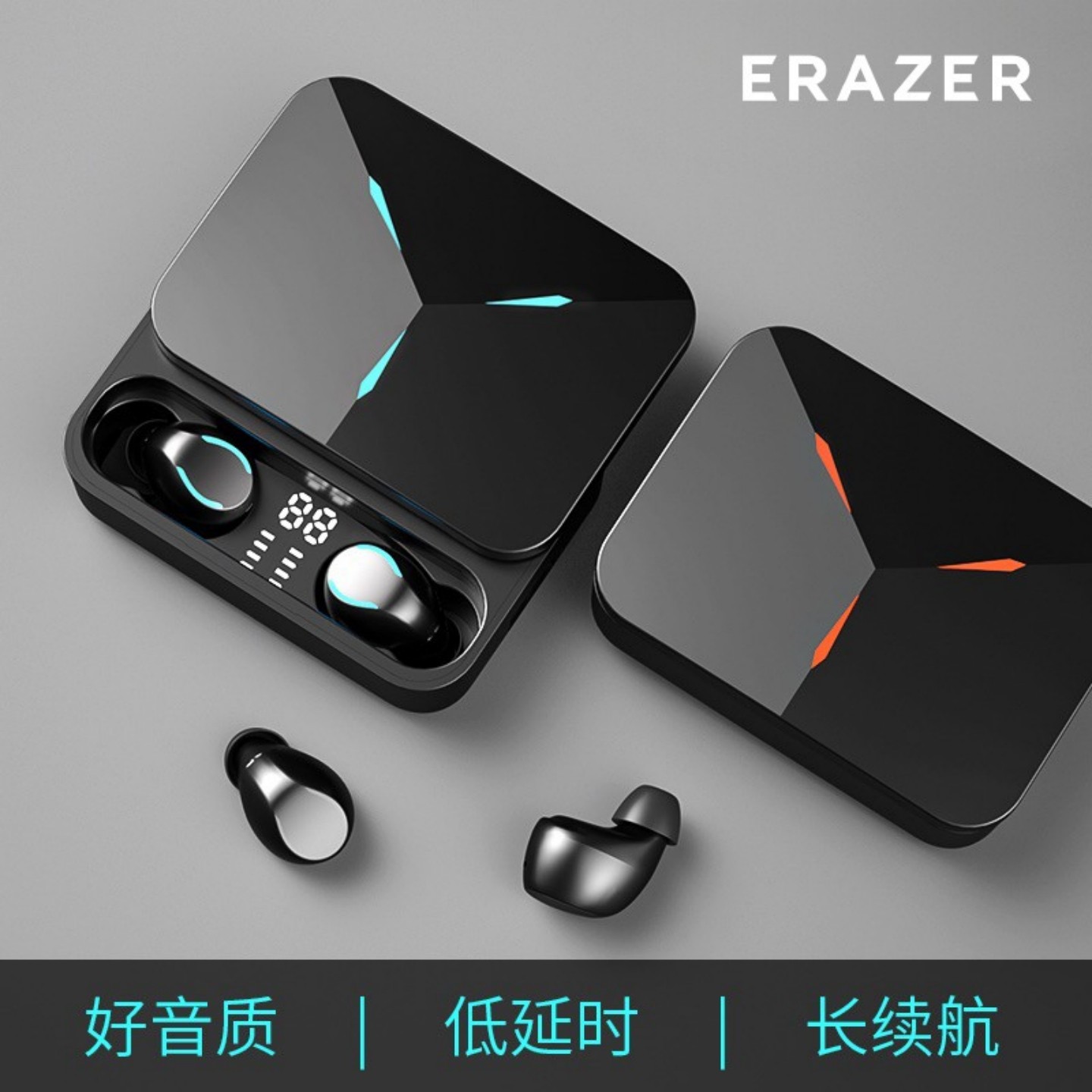 联想生态异能者游戏无线蓝牙耳机长续航运动降噪高音质通用TG01