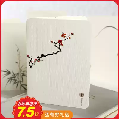 Original greeting card small card Chinese style creative business New Year rectangular Mid-Autumn Festival female teacher Primary school student South Korea