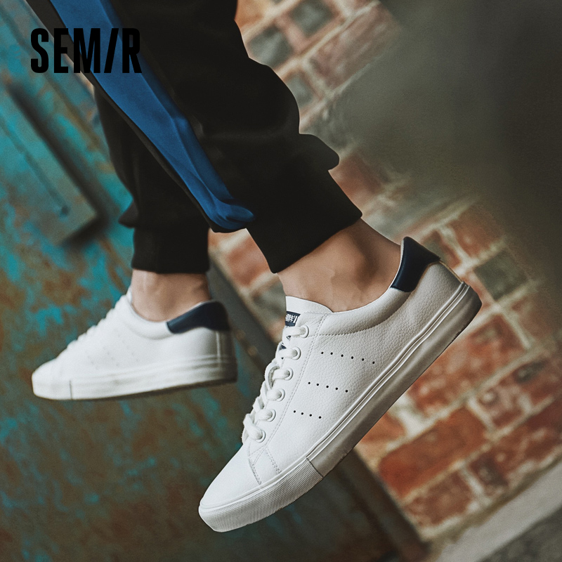 Semir2021 new men's board shoes fashion casual men's shoes spring breathable shoes trend Joker small white shoes