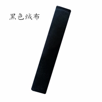 Черный бархатный крышка плеча 27 см 1