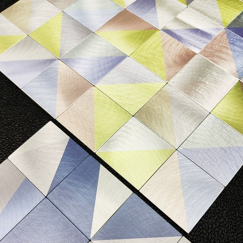 Свежая самоклеющаяся мультяшная мозаика на стену для спальни, популярно в интернете