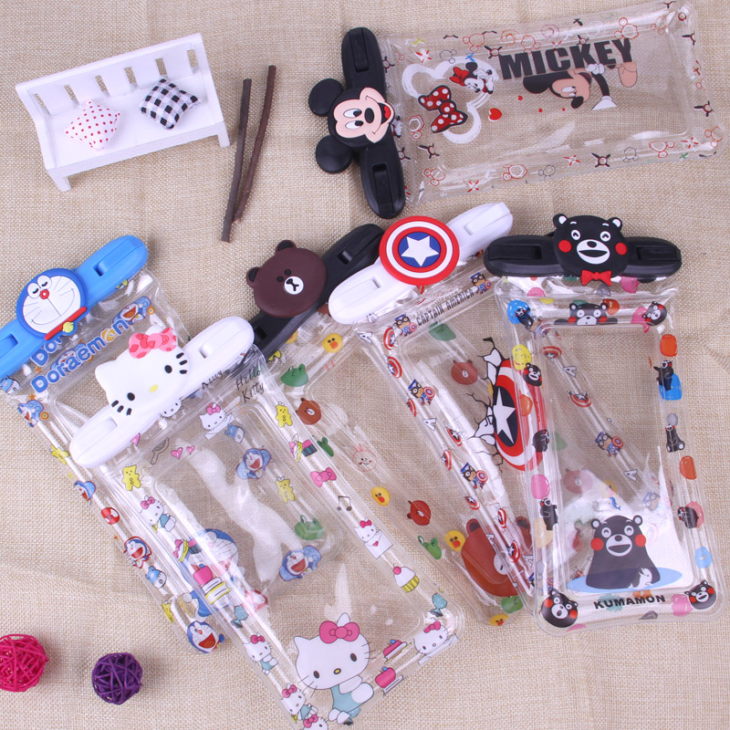 Mobile air bag water bag bubble hot spring bath can touch screen photo beach swimming dust and rainy day sealing bag